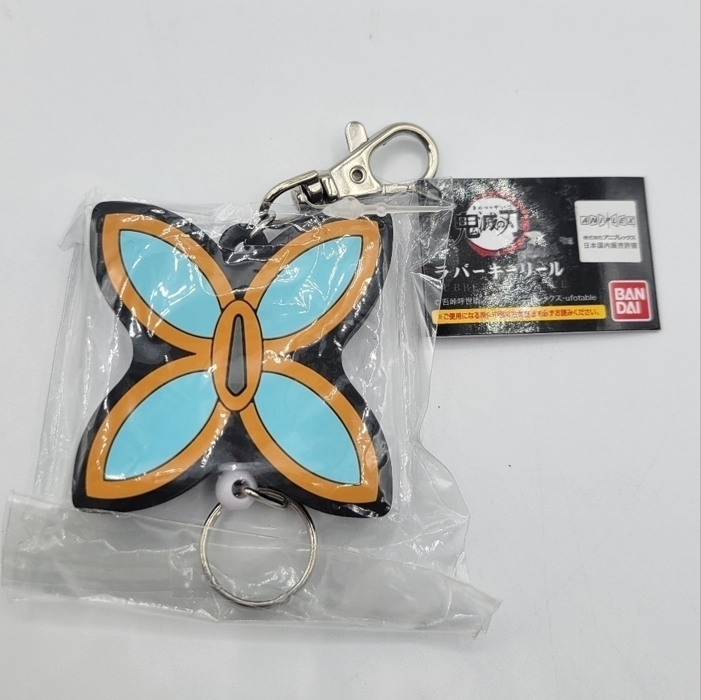 Demon Slayer Shinobu Retractable keychain badge Reel